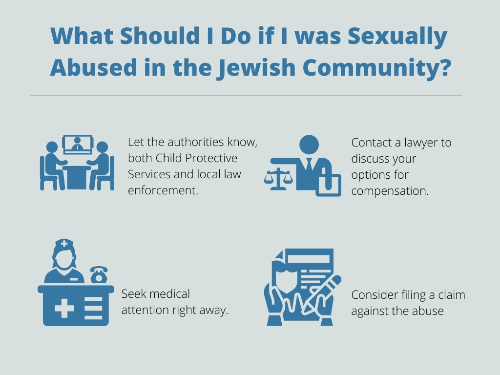 What should I do if I was sexually abused in the Jewish community