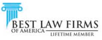 Best Law Firms of America - Lifetime Member logo