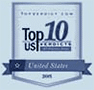 US top 10 logo